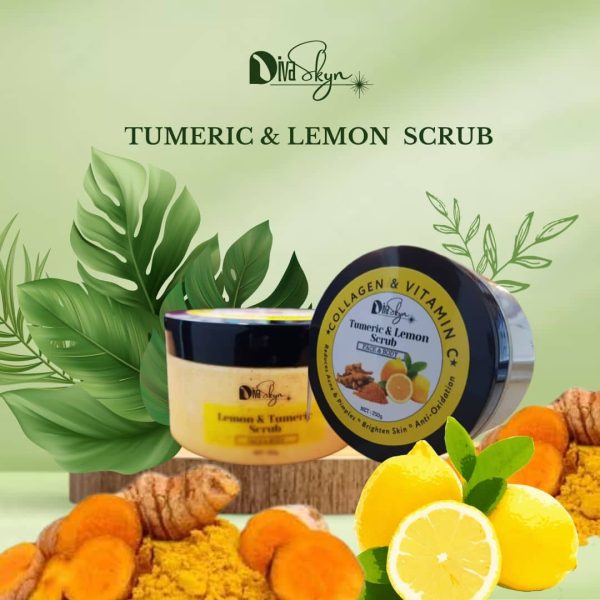 Tumeric & Lemon Scrub